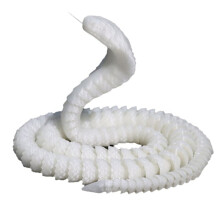 3D Printed Snake, Movable Snake, Real Printed Snake, Handmade Toy Birthday Gift, Desktop Decoration White