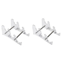 Suporte para Teclado Mecânico para Jogos Suporte Transparente Suporte de Exibição Kit Faça Você Mesmo Transparente 3 Camadas
