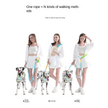 Pet Traction Rope Multifunctional Adjustable Traction Rope Explosion-Proof Crossbody P Rope Color As Shown