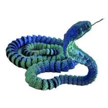 3D Printed Snake, Movable Snake, Real Printed Snake, Handmade Toy Birthday Gift, Desktop Decoration Laser Green