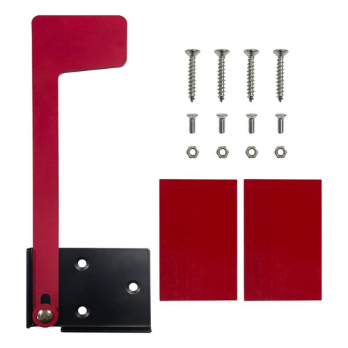 Mailbox Flag Replacement Kit, Red Plastic Mailbox Flag, Required, Fits Wall and Post Mount Mailboxes