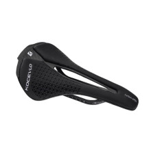 KOCEVLO Assento de Bicicleta de Fibra de Carbono Ultraleve Assento de Bicicleta de Estrada de Montanha em Couro Oco para Ciclismo
