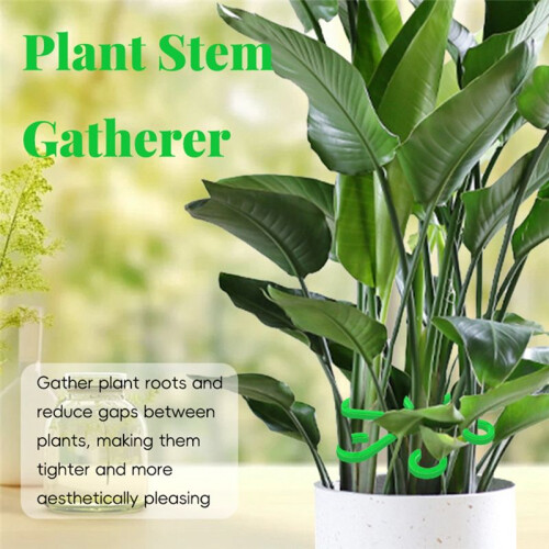 Reusable Plant Stem Folding Frame Gardening Tools Stakeless Vine Stand Plant Stem Support Red 2