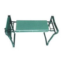 2 in 1 Garden Kneeler and , Folding Garden W/EVA Foam Kneeling Pad Removable Tools Pouch for Women Men Seniors