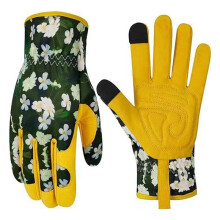 Printed Puncture Resistant Gardening Gloves, Women'S Garden Gloves, Work Gloves, Gifts A
