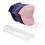 Baseball Cap Display Rack Durable Clear Acrylic Hat Holder for Home Closet Storage Organizer Hat Display Stand 2