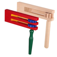 Mexikanische Partygeschenke, Ratschenstreich, Geräuschmacher, Einlagiges Musikinstrument, Fußball, Mexiko, Handglocke, Holz