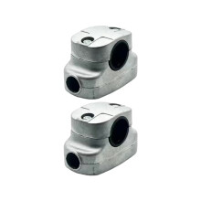 Handle Bracket Clamp Aluminum 26/28mm Clamps Set for Grass Trimmer Brush Cutter Lawn Mower Part 60x90mm Spare Part