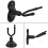 3Pcs Violin Wall Mount Hanger with Bow Hook Violin Stand for Violin and Viola 2