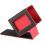 Card Storage Box for Trading Cards ,Card Deck Box with Display Window Card Deck Case Card Deck Box Red 1