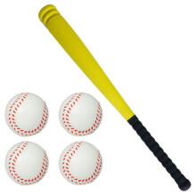 Kids Baseball Bat and Set Plastic Baseball Game Sport Playing Baseball Playing Set Sports for Outdoor Backyard C