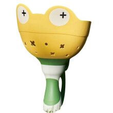 Yellow Launcher Set, Outdoor Spring Game, Safe and Fun Yard Toy, Promotes Active  for Children