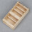 Miniature Classic Wood Bookcase Unfinished Wood Display 4