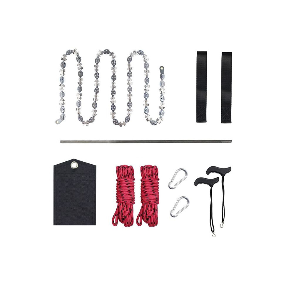 High Limb Rope Saw, 53 Inch Rope Saw For Tree Limb,Teeth Both Sides Rope Saw Tree Saw High Limb Rope Saw Limb Saw 4711824187438
