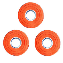 Badminton Racket 7C Flat Rubber, Soft and Shock-Absorbing, Good Elasticity, Not Easy to Deform When Stretched,Orange