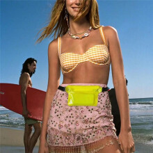 PVC Waterproof Swimming Bag Ski Drift Diving Shoulder Waist Pack Bag Underwater Cell Phone Bags Case Cover for Beach F