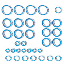 33PCS Rubber Sealed Bearing Kit for 1/5 X-MAXX RC Car Upgrades Parts Accessories