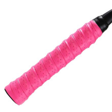 Badminton Racket Sweat-Absorbent Tape, Sticky Tennis Racket Fishing Rod Rubber, Non-Slip Badminton Tape Rose Red