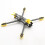 225MM Traversing Frame, Long-Distance Flight Frame, Remote Control Traversing Machine Accessories Yellow with Printout 3