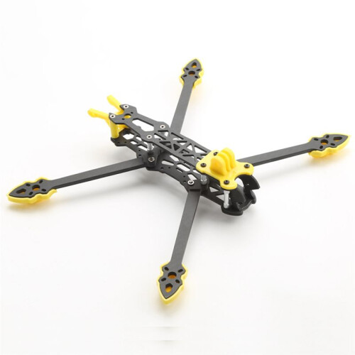 225MM Traversing Frame, Long-Distance Flight Frame, Remote Control Traversing Machine Accessories Yellow with Printout 2