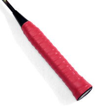 Handtag för Tennis, Halkfritt, Svettabsorberande Läderplywood Tennis Svettabsorberande Bälte Pu-Handtag Röd