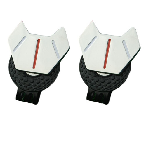 Hat Clip for Positioning Alignment, Player Position Marking Cap Badge, Suitable for All Golfers,C
