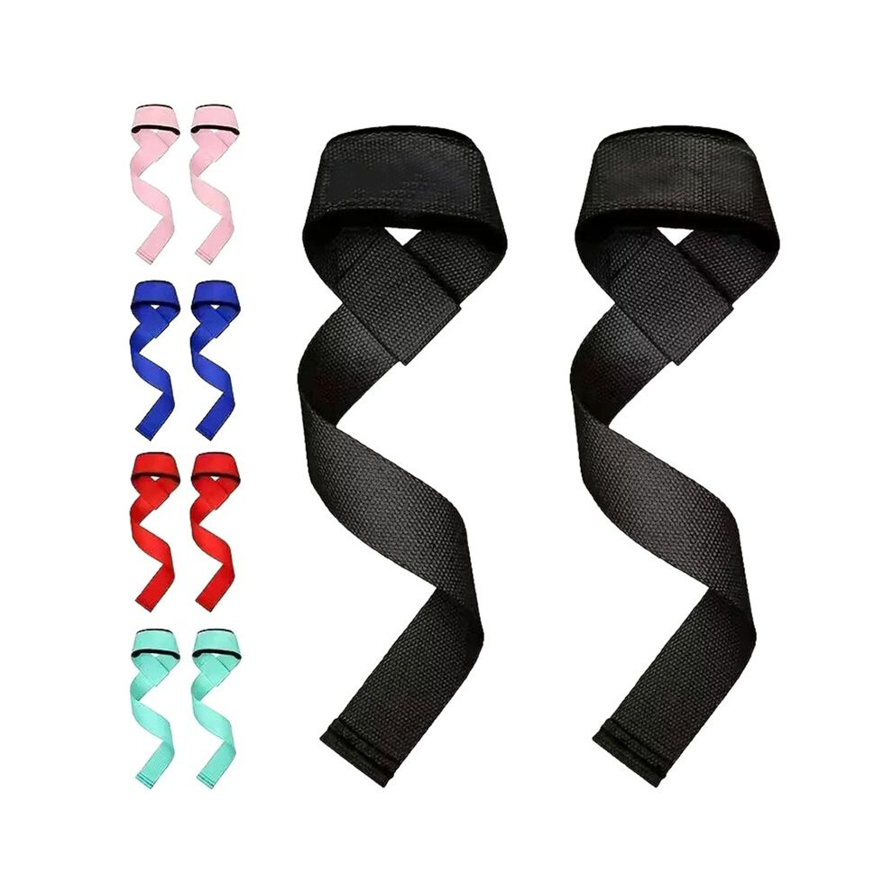 5 Pair Beginner Fitness Lifting Wrist Strap Brace Wrap Weightlifting Bodybuilding Support Dumbbell Weights Saudism