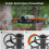 Propeller Guard Protector Accessories for -Avata 2, Drone Bumper Anti-Collision Shockproof Prop Protector Orange 5