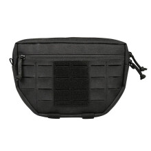 Multifunctional Storage Bag Nylon Vest Bag Waist Bags Camping Hunting Accessory Bag Black