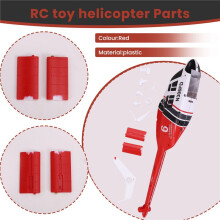 RC Toy Helicopter Upgrade C138 Fuselage Shell Kit for RC ERA C138 Bell 206 1:33 RC Toy Helicopter Parts Red