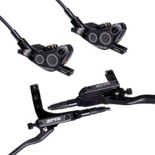 ZTTO High-End Fyrkolvs Oljebromsskiva Mountainbike Hydraulisk Skivbroms Bilateral Bromsolja Skiva Svart