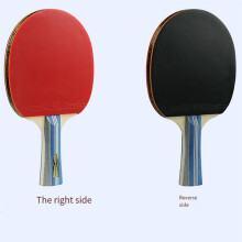 HuIESON Table Tennis Single Racket Double-Sided Anti-Glue Novice Table Tennis Racket Professional Training Racket B