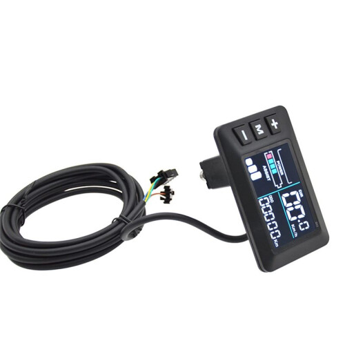 Color Screen Intelligent LCD Instrument Panel Electric Bicycle Scooter LCD Speed Display 6-Core Wiring Modification 2