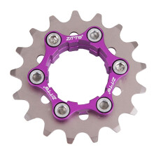 ZTTO Bicycle Flywheel Single Speed Gear 17T Single Gear Fixed Bicycle Sprocket