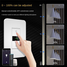 Wifi , Button , Button Dimming Graffiti, Life APP Control