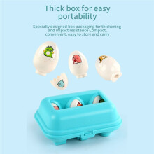6PCS 3D Eggs Puzzle Learning Education Math Toys Game Easter Gifts for 1 2 3 Year Old