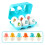 6PCS 3D Eggs Puzzle Learning Education Math Toys  Game Easter Gifts for 1 2 3 Year Old 5