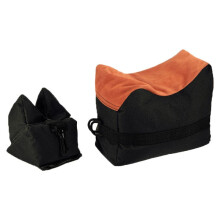Suporte para Bolsa de Mesa de Treinamento, Suporte para Bolsa de Areia, Suporte para Banco de Caça Dianteiro e Traseiro, Laranja e Preto