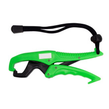 Plastikowy Klips do Ryb, Kontroler do Łapania Ryb, Podnośnik do Ryb, Sprzęt Wędkarski z Liną Ślizgową, 25 cm, Zielony