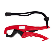 Plastic Clip Fish Clip Controller Fish Catcher Fish Lifter Fishing Gear with Slip Rope 25cm Red