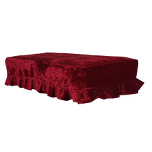 Piano Bench Cover Gold Velvet Piano Double Bench Cover Dust-Proof Thickened Piano Bench Cover Guzheng Piano BenchCover,C