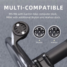 Universal Speedometer Mount Bracket,Compatible with ,Blackbird,XOSS,M5M6M6W Extension Holder for Bike Computers