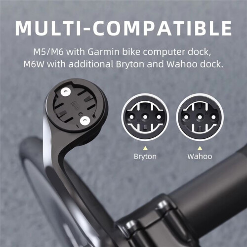 Universal Speedometer Mount Bracket,Compatible with ,Blackbird,XOSS,M5M6M6W Extension Holder for Bike Computers