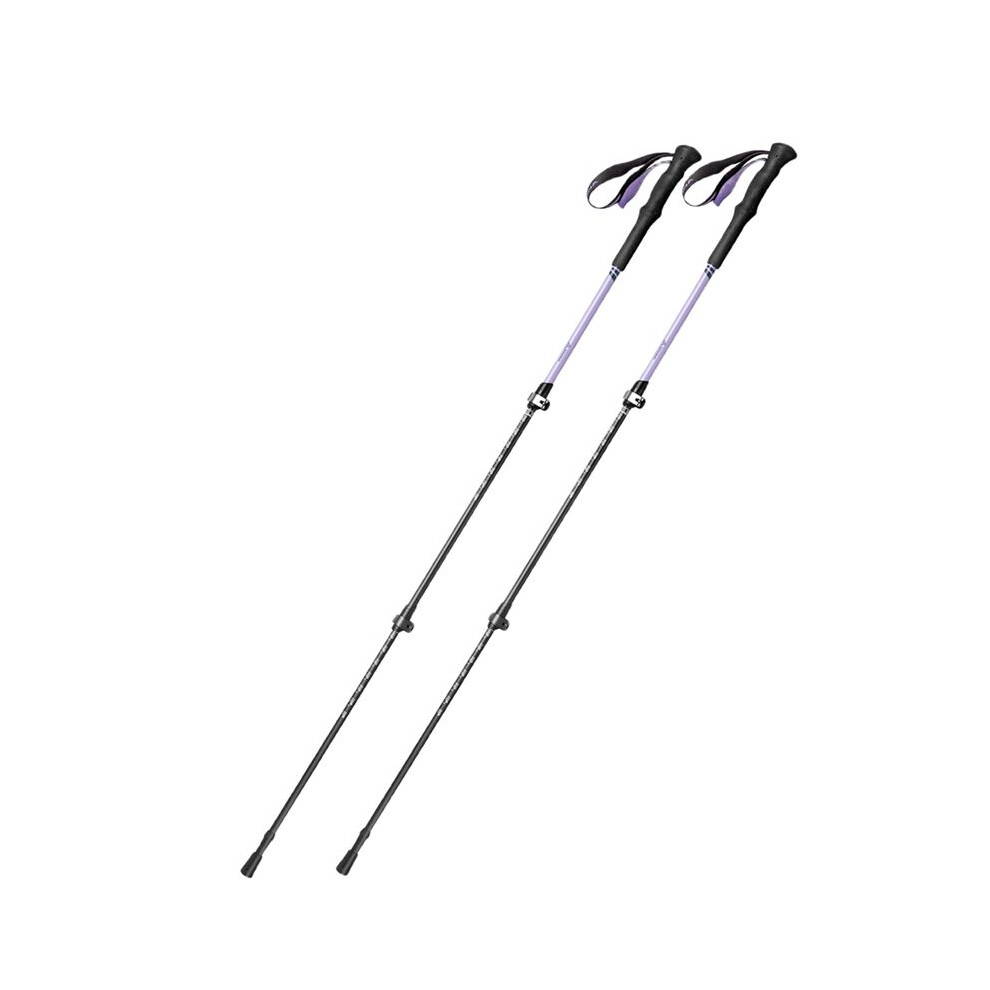 Photos - Trekking Pole BSWOLF 2pcs  Carbon Fiber Walking Sticks Ultra-Light Telescopic Outdoor Hiking Climbing Cane