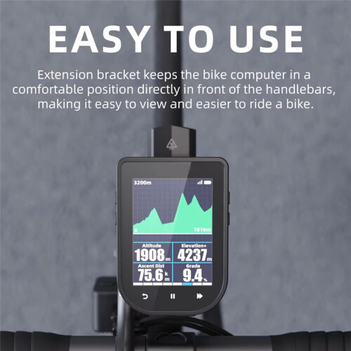 Universal Speedometer Mount Bracket,Compatible with ,Blackbird,XOSS,M5M6M6W Extension Holder for Bike Computers 2