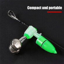 20PCS Fish Bite Alarm Twin Spiral Bells Fishing Indicator Bait Alarm Outdoor Night Fishing Alarm Bell Fishing Equipment