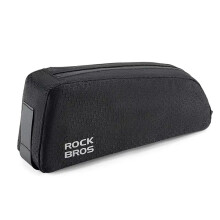 ROCKBROS Waterproof Cycling Frame Bag - Reflective, High Capacity, Durable MTB & Road Bike Pannier Bag for Top Tube