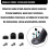 For  M365 /M365 Pro Electric Scooters Comprehensive Rear Mudguard Kit Includes  Bracket Hook and Taillight B 4