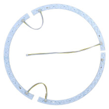 Gebogen LED-Lichtstrip voor Plafondventilator, Dimbare LED-Lichtstrip met Instelbare Kleurtemperatuur Lichtstrip