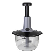 Multifunktionale Manuelle Küchenmaschine mit Klingenschutz, Leicht zu Reinigen, Ergonomischer Griff, Ideal für Gemüse, Knoblauch, Fleisch Usw B